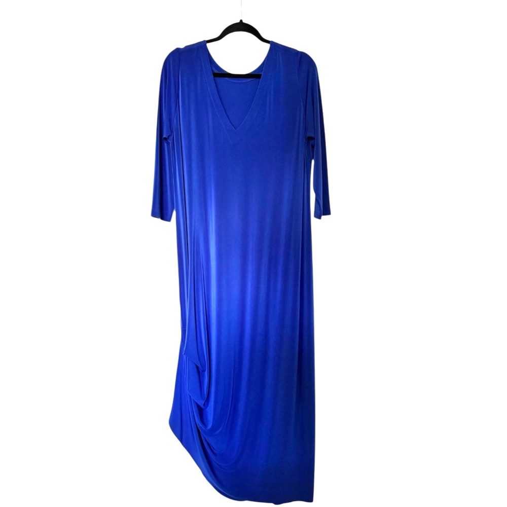 Sympli Reversable Royal Blue Drama Dress